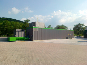 Biogasanlage nach dem EUCOlino-Konzept von Schmack Biogas; Foto: Schmack Biogas GmbH